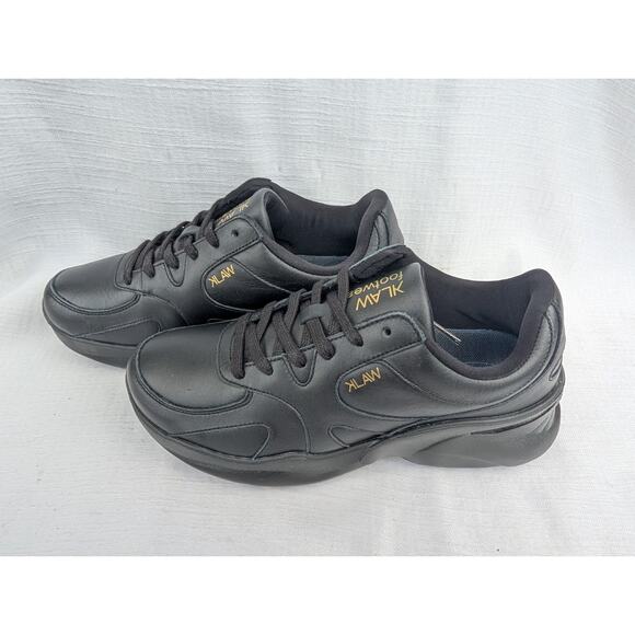 Klaw Footwear Womens 528 Monotone Kuiper Black Lace Up Sneaker Sz US 9 - Picture 1 of 9